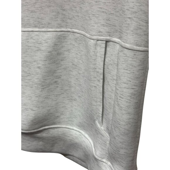 American Eagle + Snoopy Collab. Printed Gray Hoodie With Kangaroo Pocket Soft - Picture 4 of 8